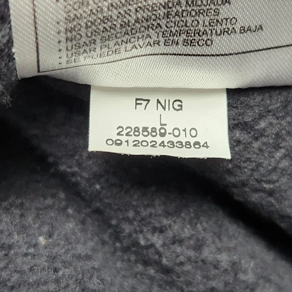 Air‎ Jordan Flight 1985 Club Hoodie Mens Large Gray Full Zip Fleece Sweatshirt - Picture 3 of 8